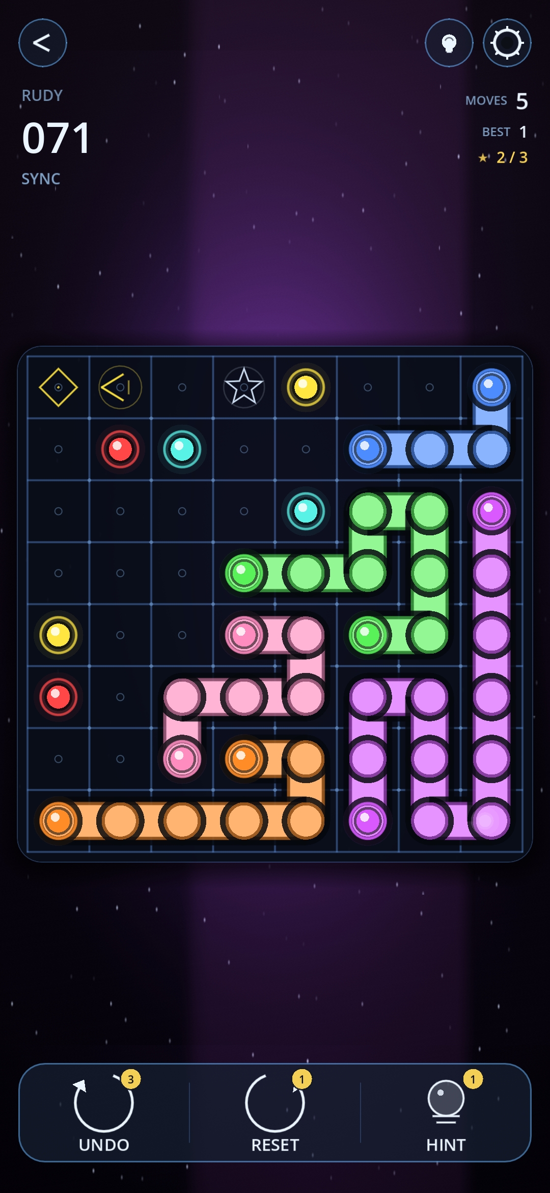Sync mode gameplay