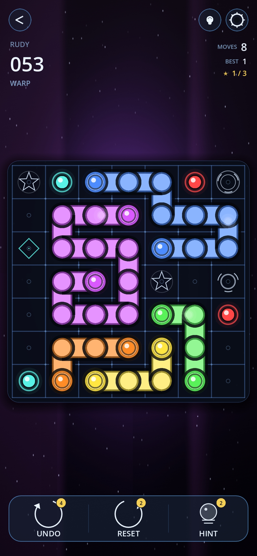 Satisfying flow solve in Warp mode